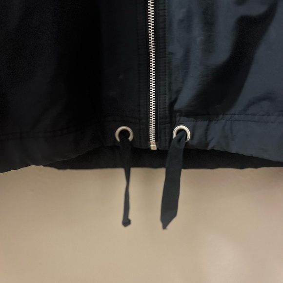 Columbia lightweight cotton blend full zip hooded jacket outdoor black - Picture 6 of 6